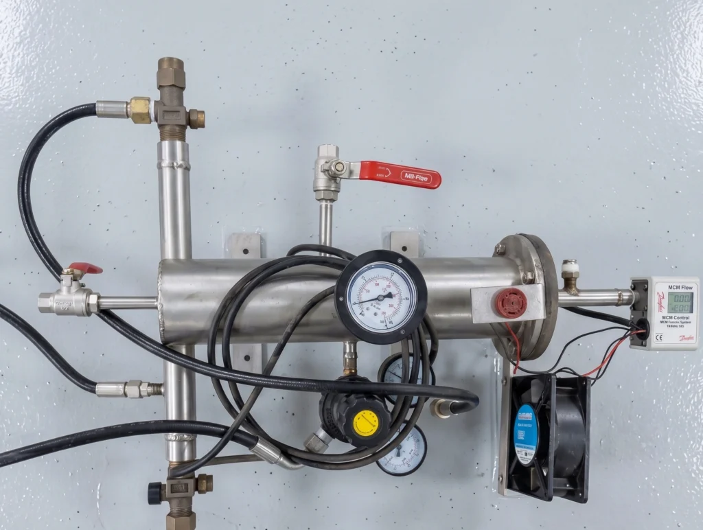 2 Stage Gas Bank for beverage Plant like Goli soda and Flavored soda plant