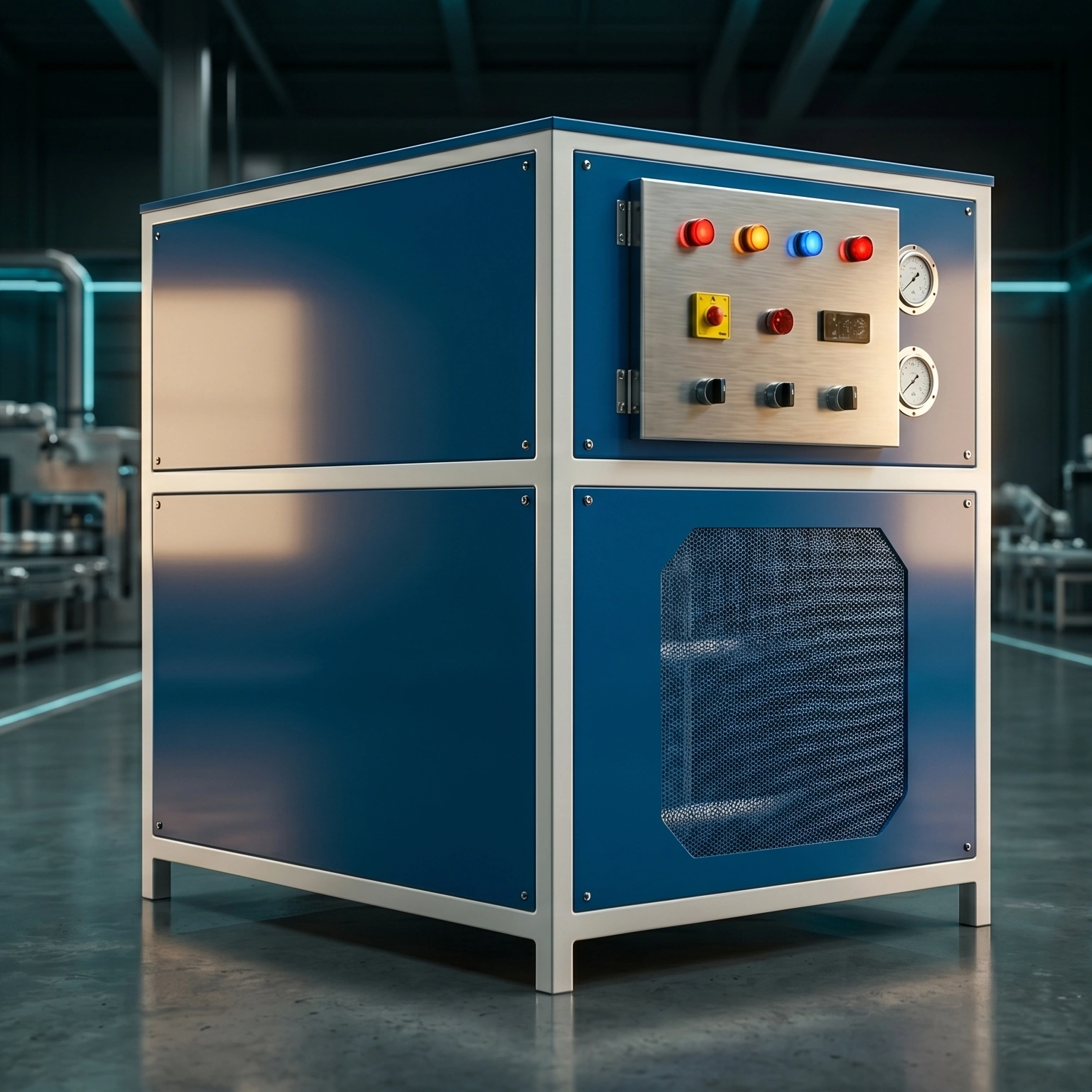 2 ton Industrial chiller for water cooling