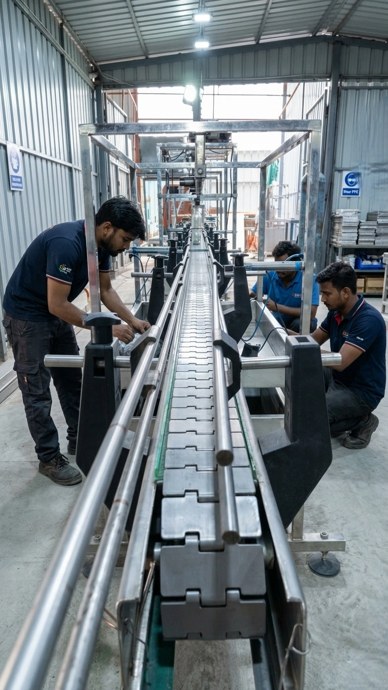 work under engineers observation at mallikarjuna and company, hyderabad