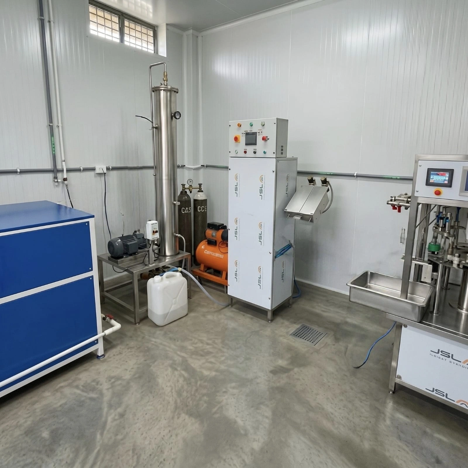 Goli soda plant setup