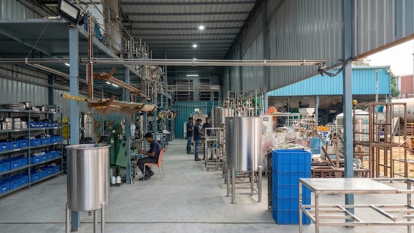 Image showing inner view of production unit
