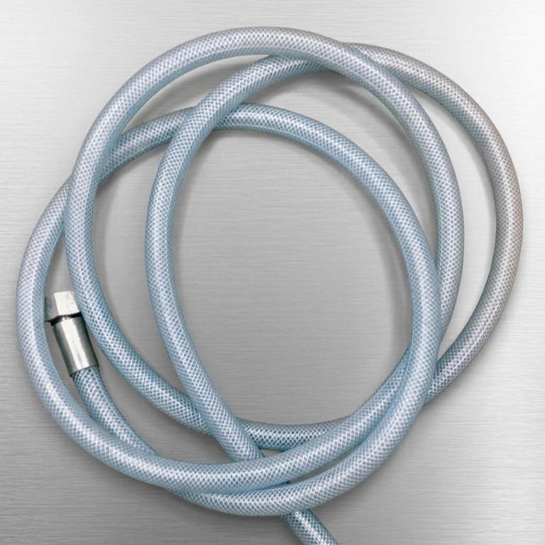 Image featuring soda hose pipe that connect corbonation tank and filling machine each other.