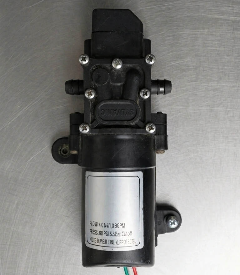 Image showin syrup pump that use in different type of filling machine to control syrup.