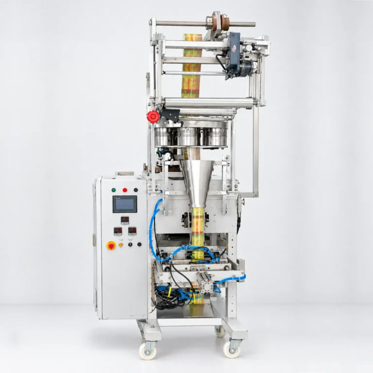 Automatic chai patti tea packaging machine for efficient tea filling and packaging applications